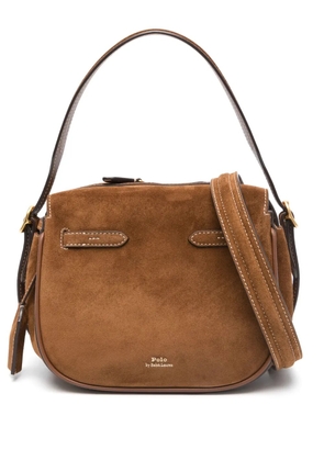 Polo Ralph Lauren suede shoulder bag - Brown