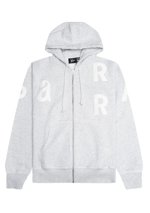 BY PARRA Word Salad zip hoodie - Grey