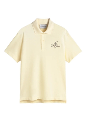LES HÉRITIERS signature polo shirt - Neutrals