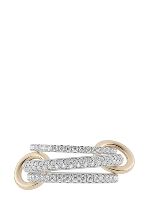 Spinelli Kilcollin 18kt gold and sterling silver Nova diamonds ring