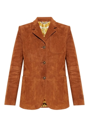 Versace suede blazer - Brown