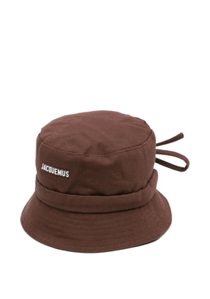 Jacquemus Le Bob Gadjo bucket hat - Brown
