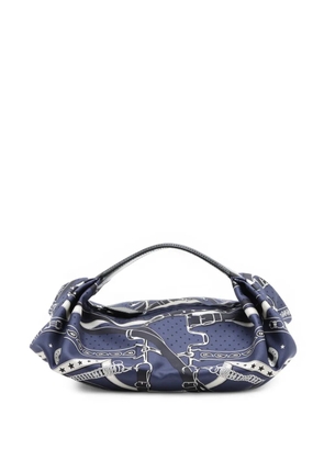 Hermès Pre-Owned 2023 Silk La Promenade du Matin Bandana Balusoie Bag handbag - Blue