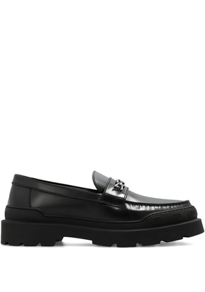 Gucci Interlocking G leather loafers - Black