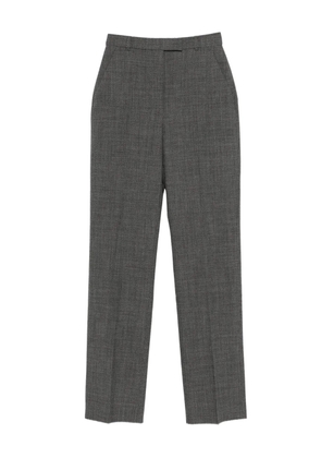 Alexander McQueen wool straight trousers - Grey