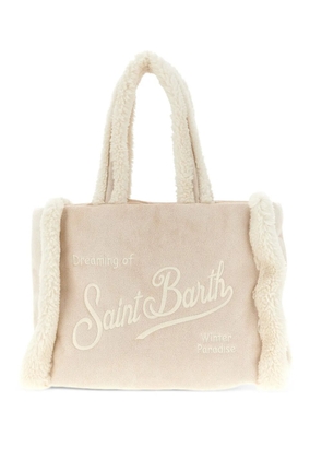 MC2 Saint Barth Colette shearling tote bag - Neutrals