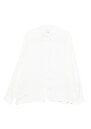 MARSEM classic-collar shirt - White