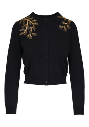 Carolina Herrera embellished cardigan - Black