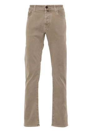 Jacob Cohën Bard mid-rise straight-leg jeans - Neutrals