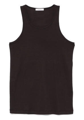 LEMAIRE cotton tank top - Black