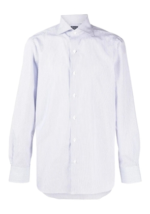 Andrea Finamore Napoli striped shirt - White