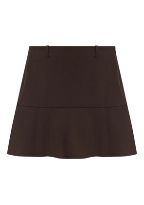 SAMSOE SAMSOE A-line mini skirt - Brown