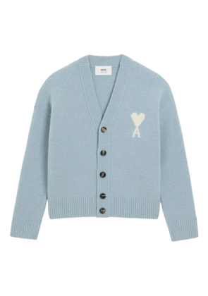 AMI Paris Ami de Coeur cardigan - Blue