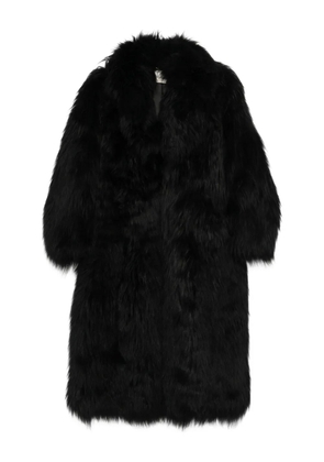 Blumarine fur coat - Black