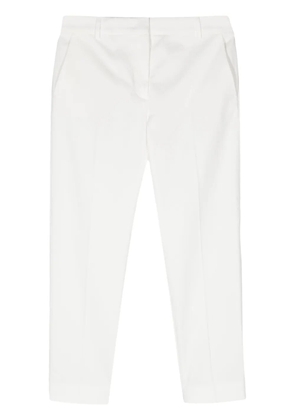Max Mara Lince mid-rise tapered trousers - White