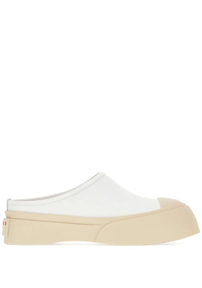 Marni leather sneakers - White