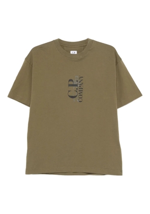 C.P. Company logo-print T-shirt - Green