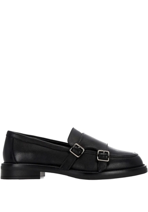 Bruno Premi buckled monk shoes - Black