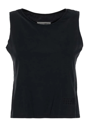 MM6 Maison Margiela cotton top - Black