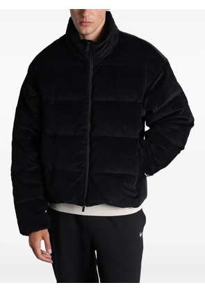 Nike corduroy logo jacket - Black