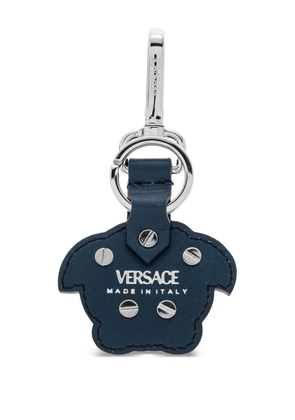 Versace Medusa-pendant keyring - Blue