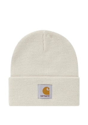Carhartt WIP ribbed-knit beanie hat - Neutrals