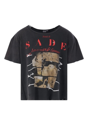 Enfants Riches Déprimés Les Crimes De L'Amour graphic-print distressed T-shirt - Black