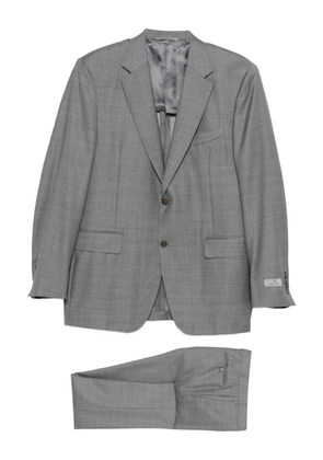 Canali notched-lapel suit - Grey