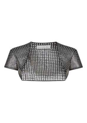 Ludovic de Saint Sernin eyelet bolero - Black