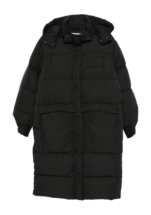 Iceberg hooded down coat - Black