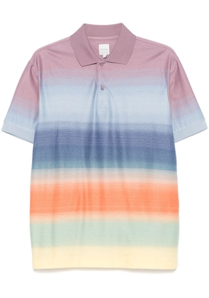 Paul Smith Smith-Stripe polo shirt - Purple