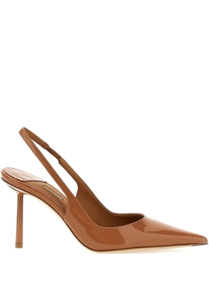 Le Silla 80mm Bella pumps - Brown