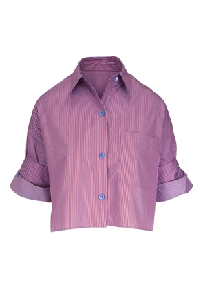 TWP Next Ex striped blouse - Red