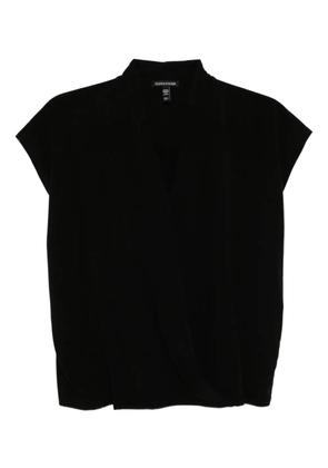 Eileen Fisher v-neck T-shirt - Black