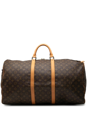 Louis Vuitton Pre-Owned 1991 Monogram Keepall 60 travel bag - Brown