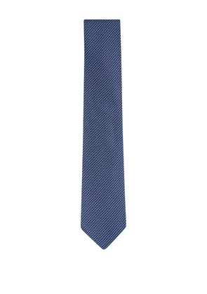 Eton patterned tie - Blue
