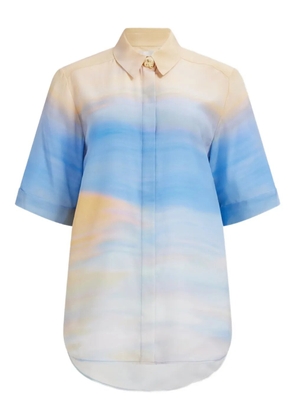 Aje Avalon short-sleeve shirt - Blue
