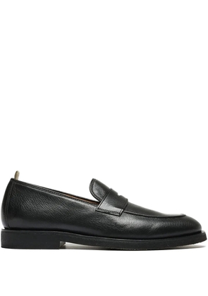 Officine Creative penny leather loafers - Black