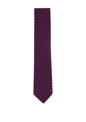 Canali patterned tie - Red