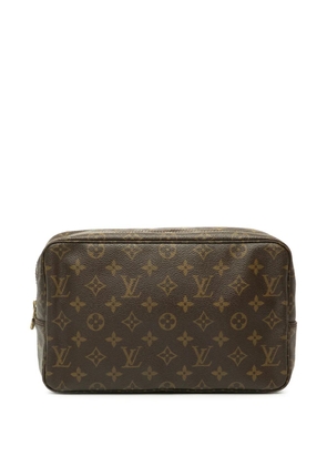 Louis Vuitton Pre-Owned 1987 Monogram Trousse Toilette 28 clutch bag - Brown