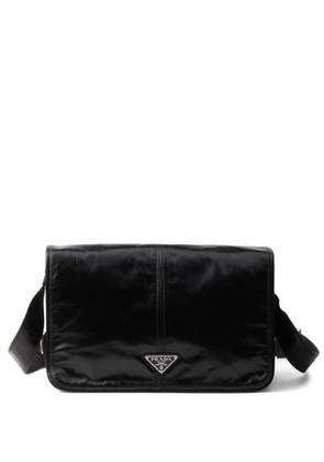 Prada leather shoulder bag - Black