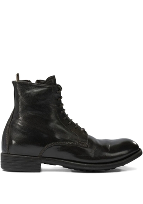 Officine Creative leather ankle boots - Black