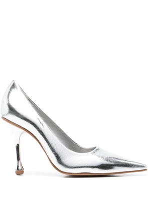 CARRANO metallic pumps - Silver