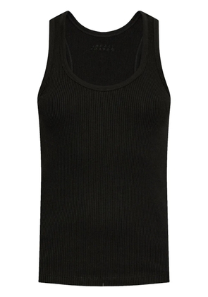 ISABEL MARANT Thea logo-embroidered vest - Black