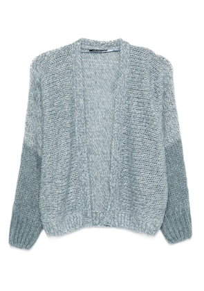 Luisa Cerano open-front cardigan - Blue