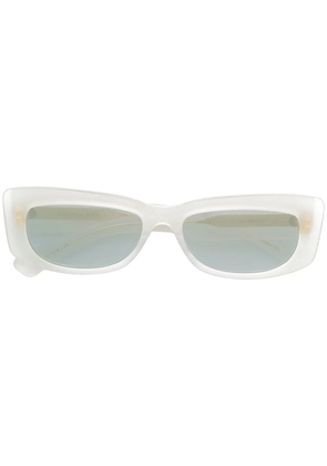 Christian Roth Dreesen rectangular sunglasses - White