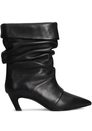 Ash leather boots - Black