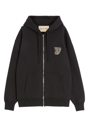 Valentino Garavani VG-patch hoodie - Black