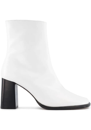 Abra Duck ankle boots - White