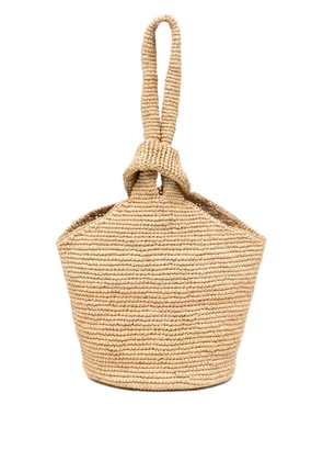 Sensi Studio Pullthrough Baby beach bag - Neutrals
